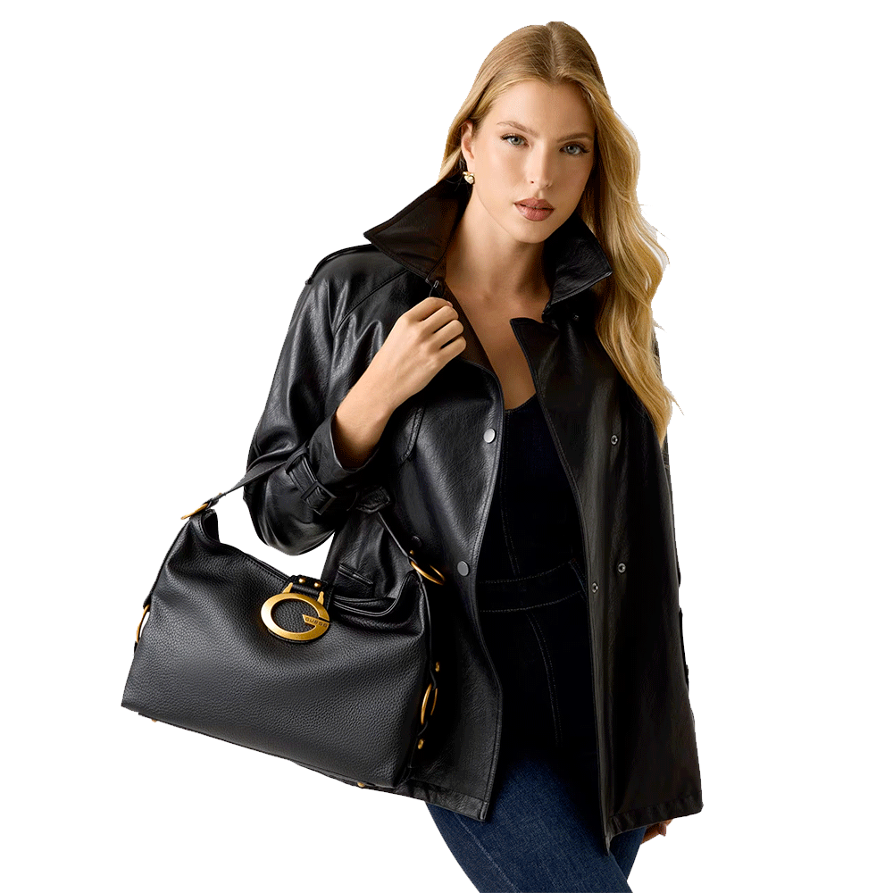 Borsa Donna a Spalla GUESS Linea Camden colore Nero