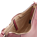 Women's Burgundy Leather Bag PIQUADRO Circle - BD6657W92