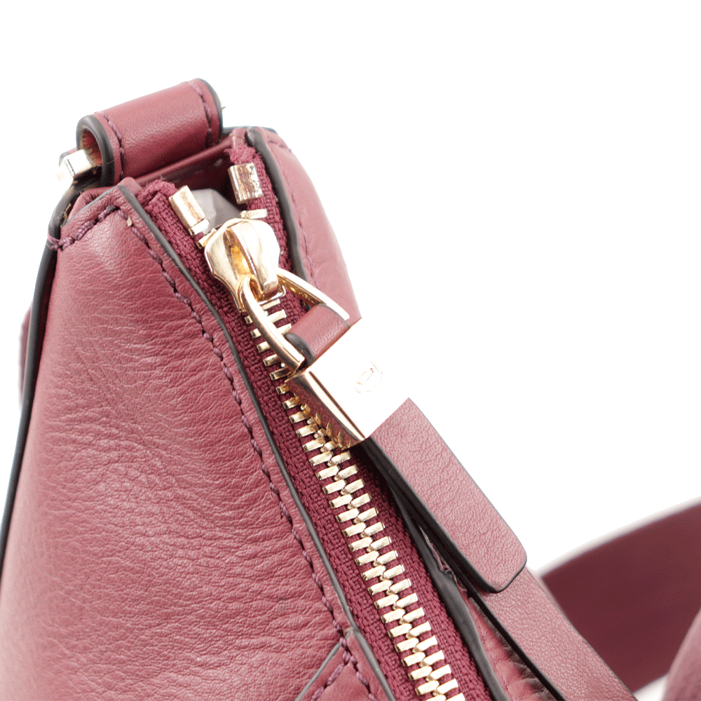 Women's Burgundy Leather Bag PIQUADRO Circle - BD6657W92