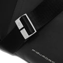 Borsa Donna PIQUADRO linea Circle in Tessuto e Pelle Colore Nero Misura Grande - BD6658W92T