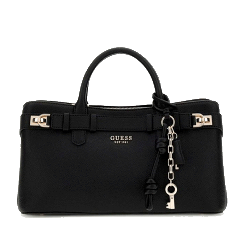 Borsa Donna a Mano a Bauletto GUESS Linea Gregoria colore Nero