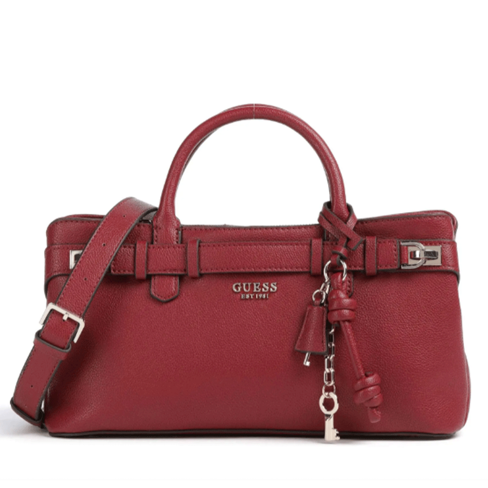 Borsa Donna a Mano a Bauletto GUESS Linea Gregoria colore Rosso