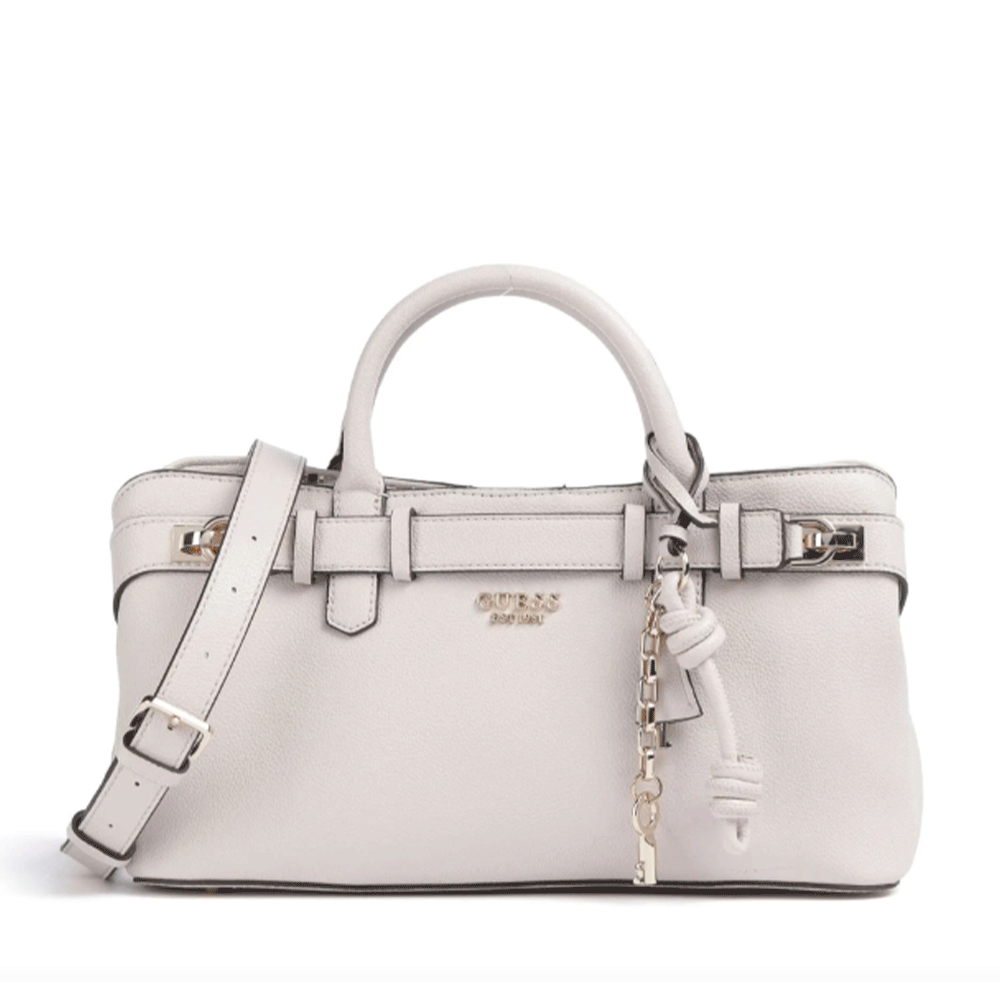 Borsa Donna a Mano a Bauletto GUESS Linea Gregoria colore Stone