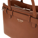 Borsa Donna a Mano GUESS Linea Gregoria colore Cognac Misura Grande