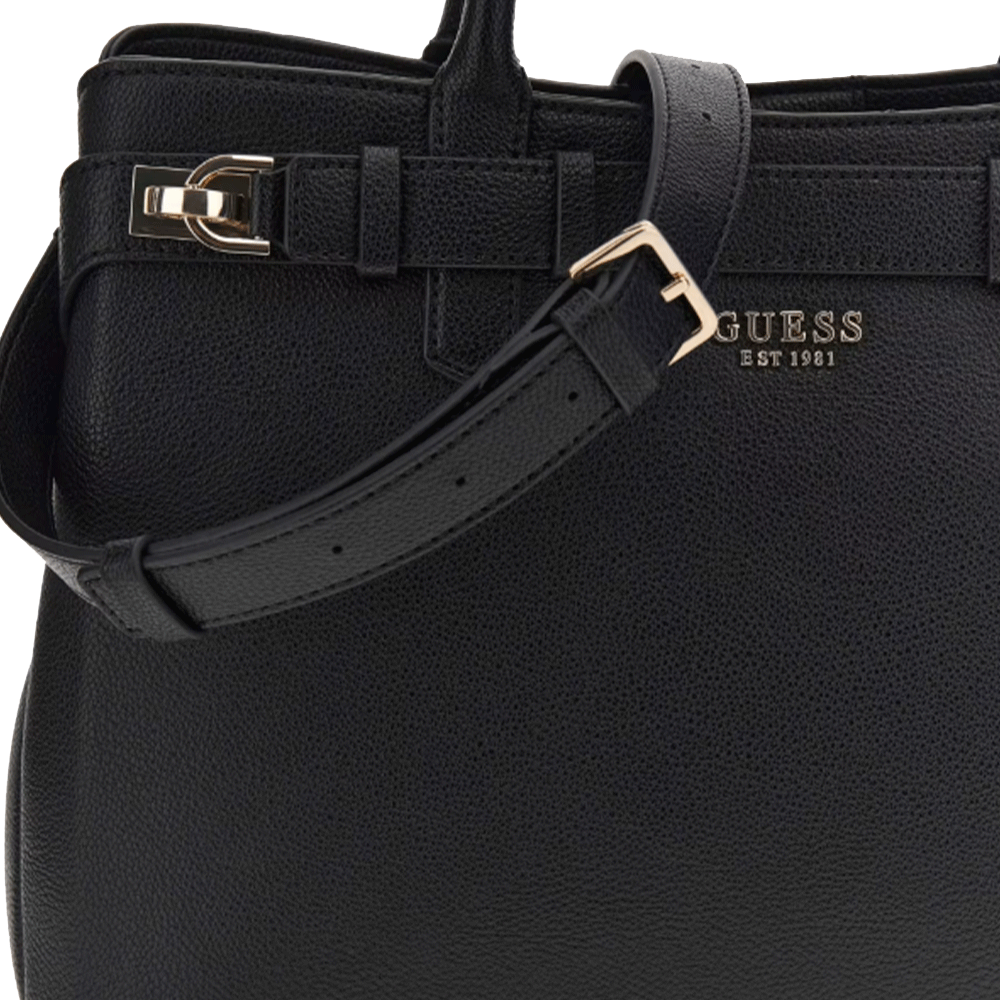 Borsa Donna a Mano GUESS Linea Gregoria colore Nero Misura Grande