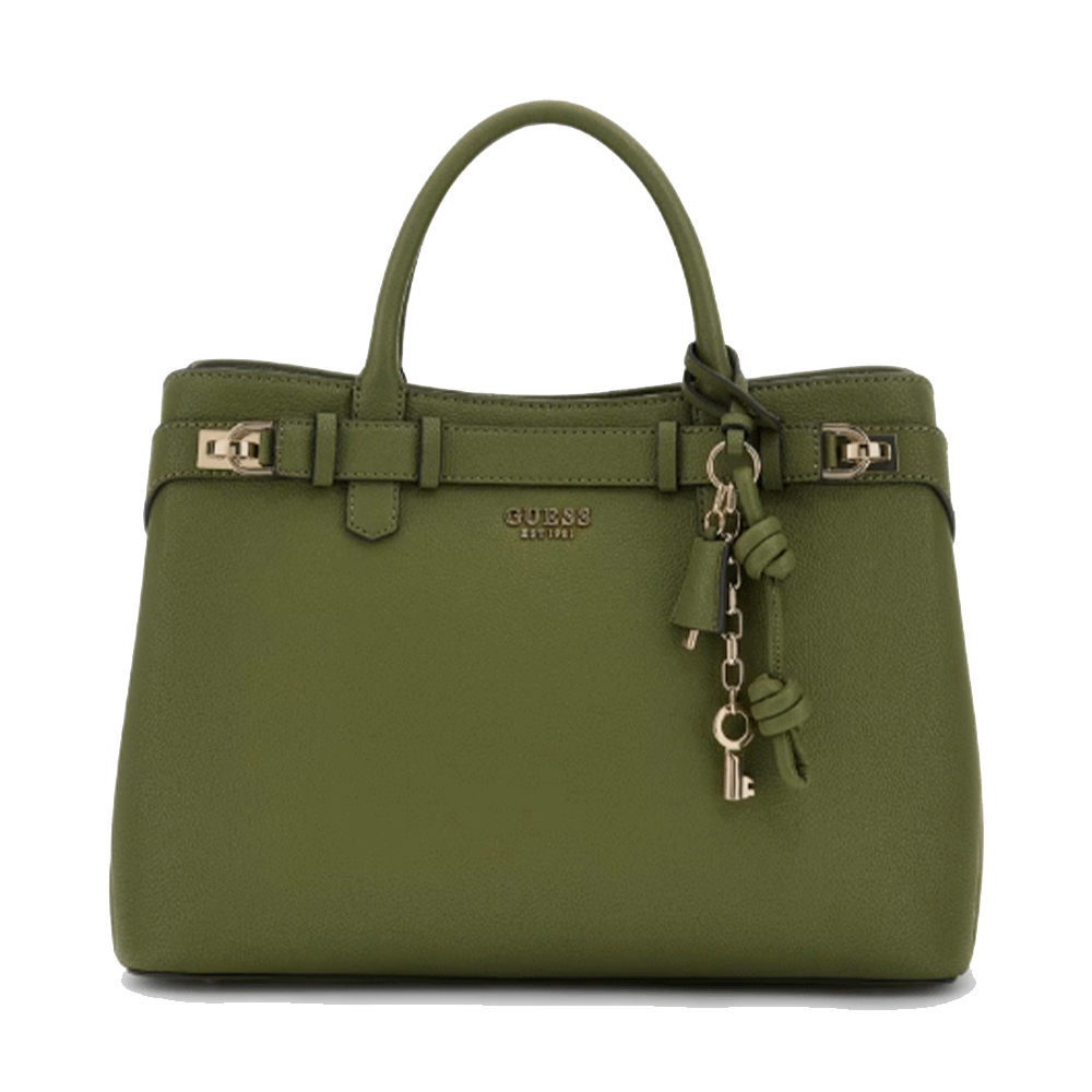 Borsa Donna a Mano GUESS Linea Gregoria colore Olive Misura Grande