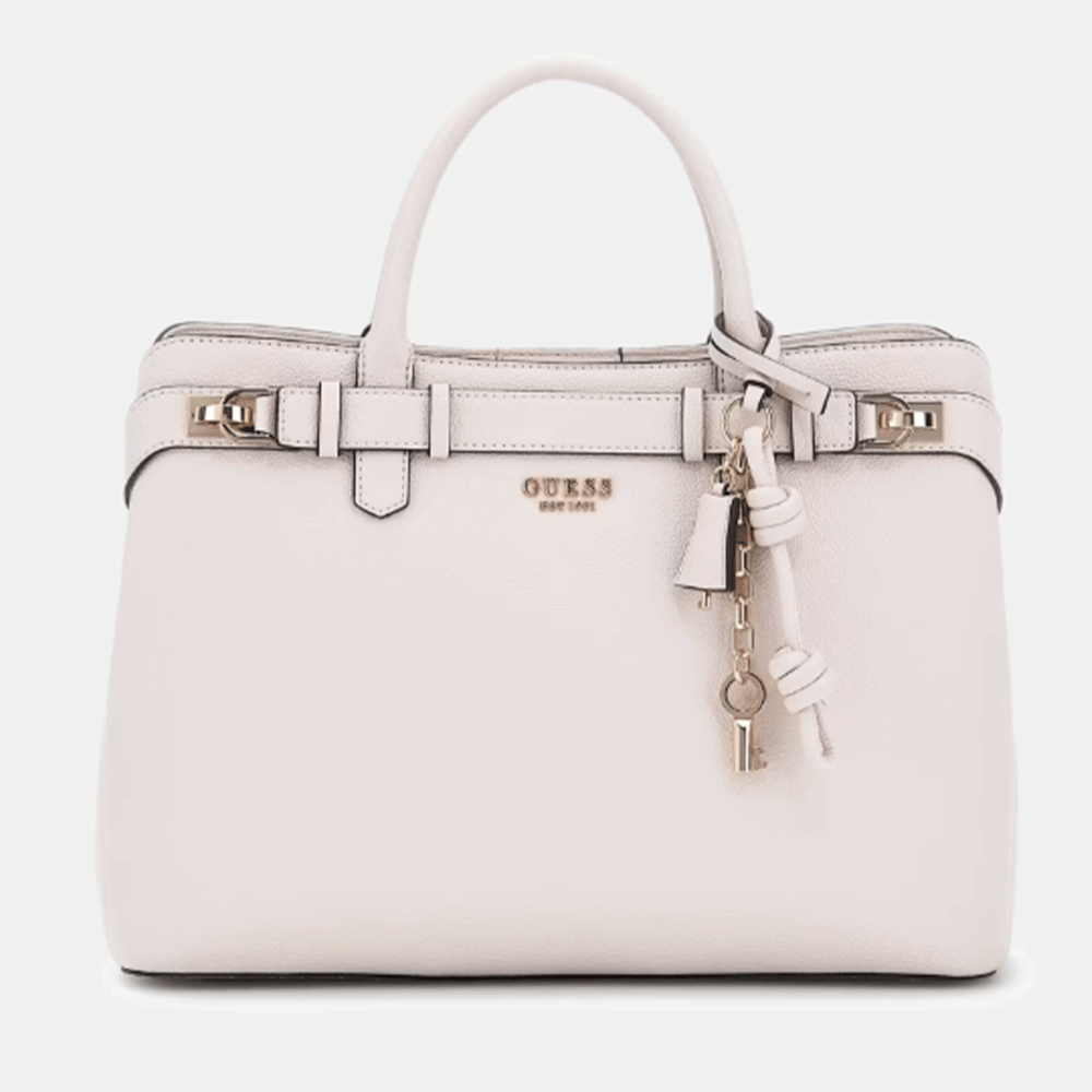 Borsa Donna a Mano GUESS Linea Gregoria colore Stone Misura Grande