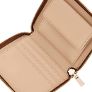 Portafoglio Piccolo GUESS Chiuso con Zip Linea Gregoria Colore Cognac