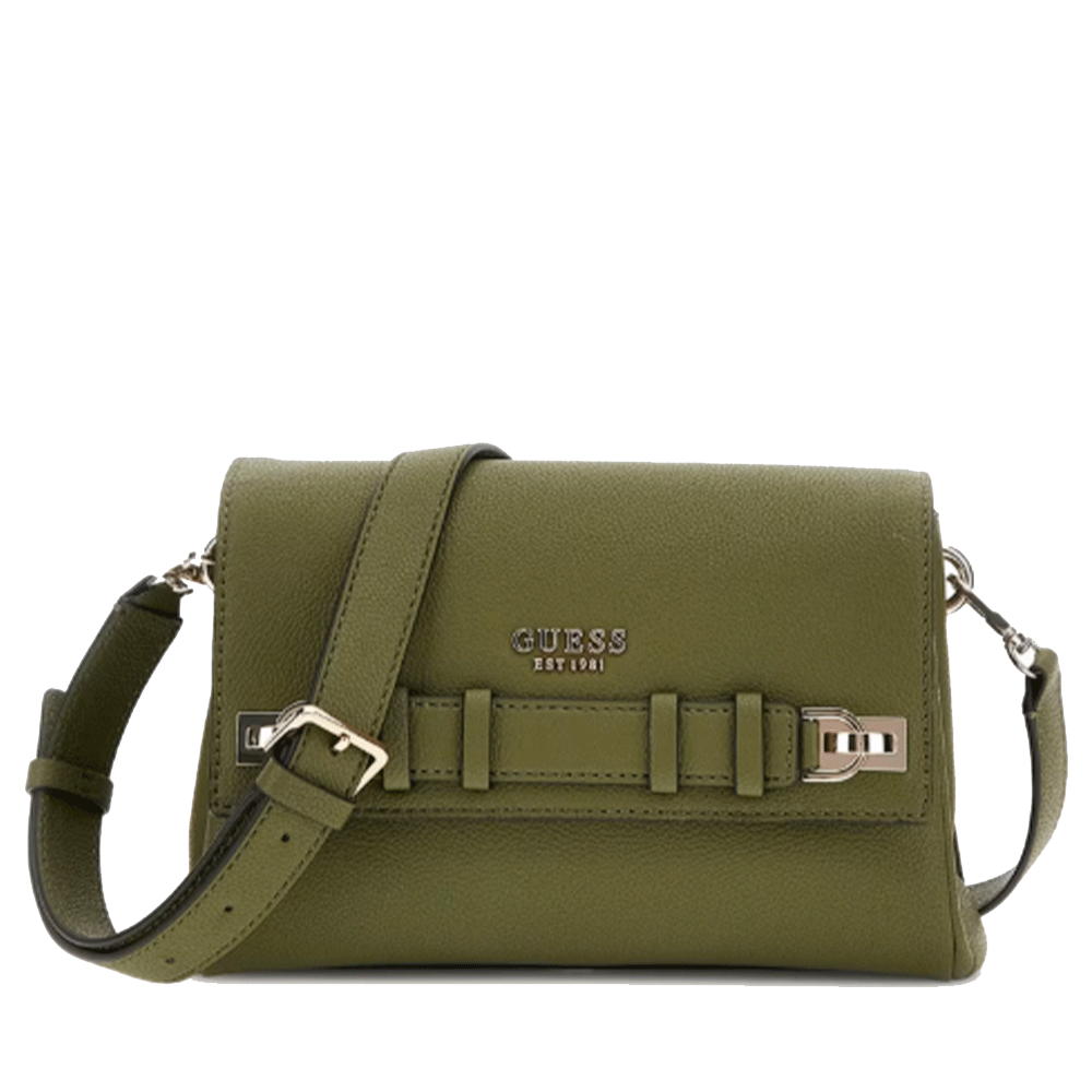 Borsa Donna a Tracolla GUESS Linea Gregoria colore Olive