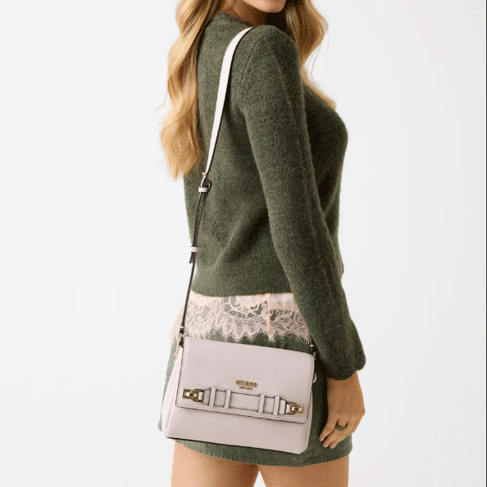 Borsa Donna a Tracolla GUESS Linea Gregoria colore Stone