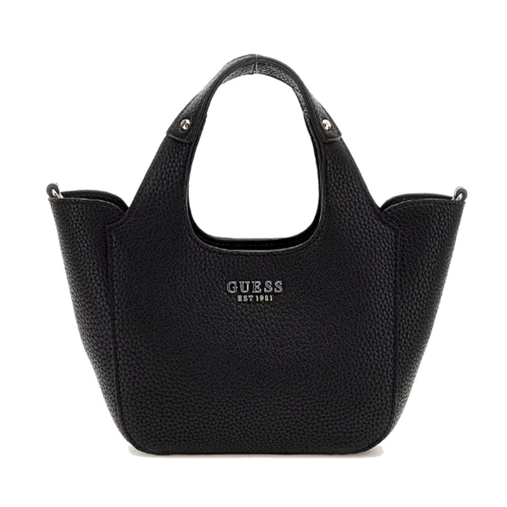 Borsa Donna Mini a Mano GUESS Linea Helina Mini colore Nero