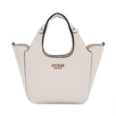 Borsa Donna Mini a Mano GUESS Linea Helina Mini colore Bone