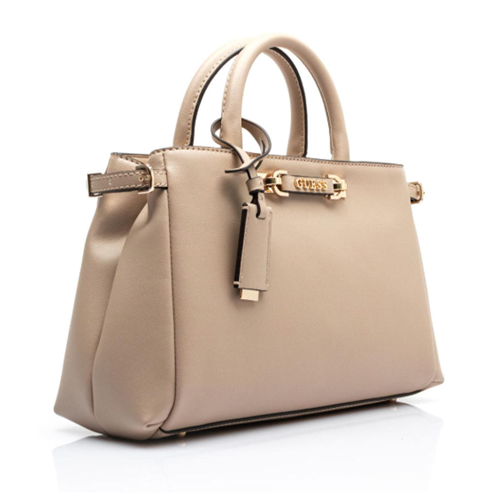 Borsa Donna a Mano GUESS Linea Lefia colore Simply Taupe