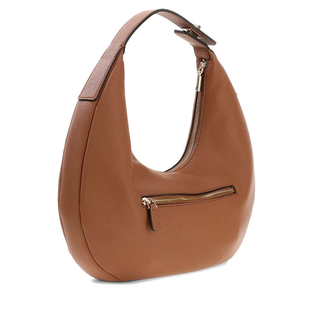 Borsa Donna Hobo a Spalla GUESS Linea Evie colore Cognac