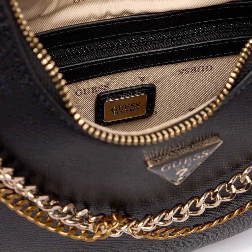 Borsa Donna a Spalla GUESS Linea Davina colore Nero
