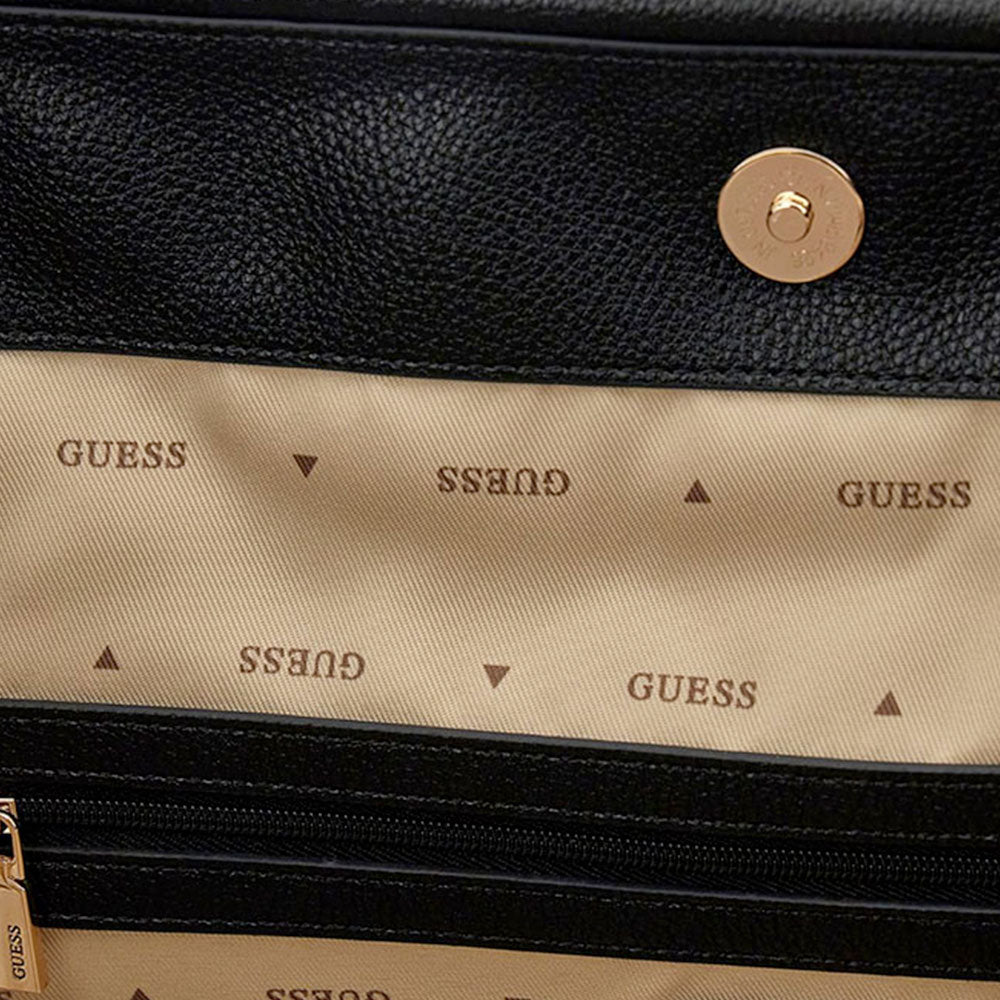 Damen-Schultertasche GUESS Modell Danya in Schwarz