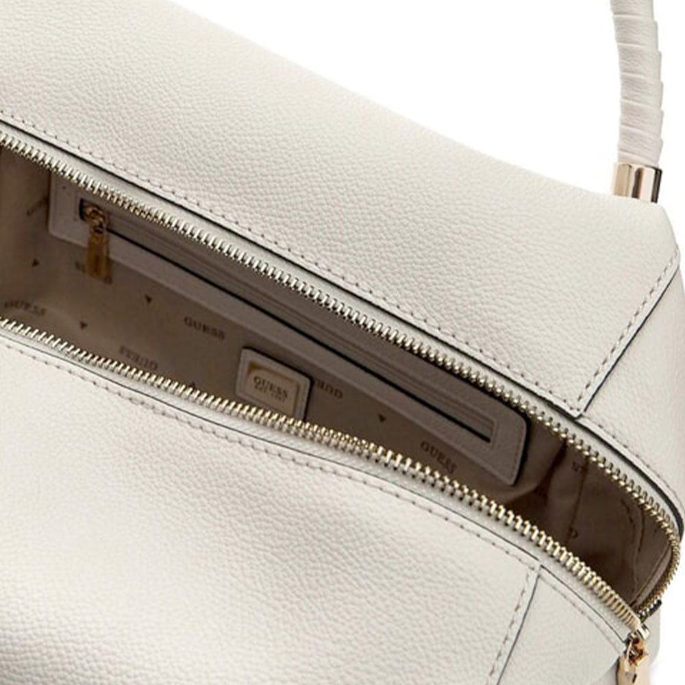 Borsa Donna a Mano GUESS Linea Danya Colore Off White