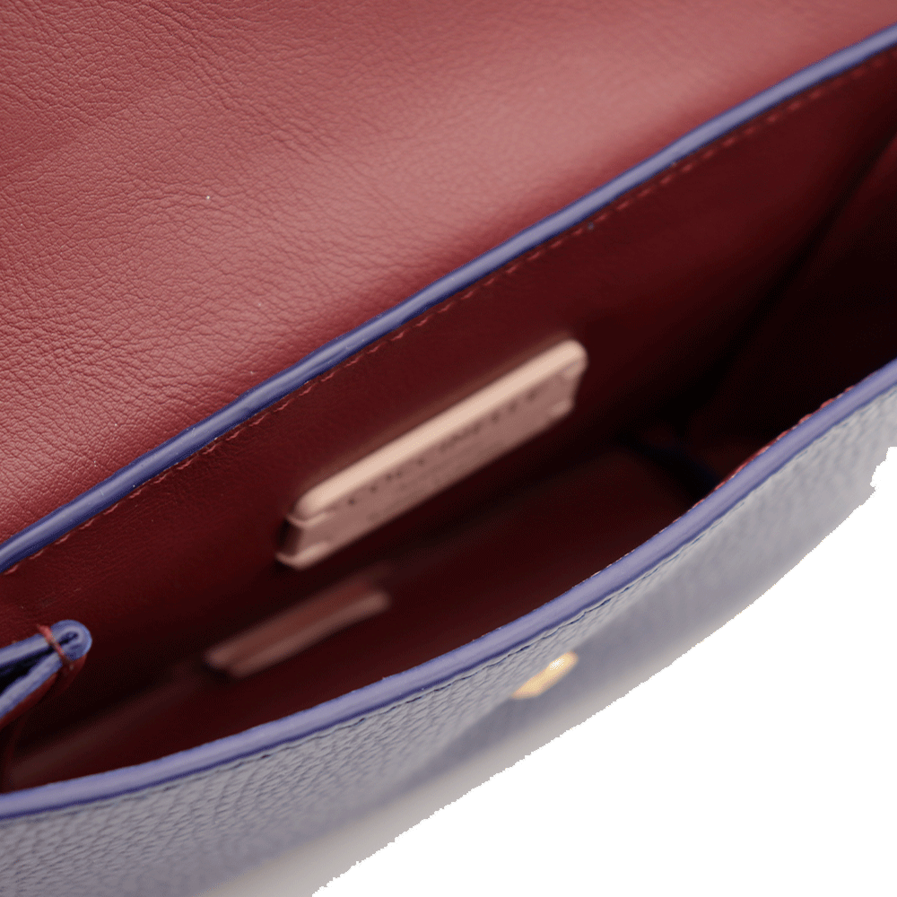 Borsa Donna a Tracolla COCCINELLE in Pelle linea Binxie Mini colore Royal Blue