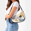 Hobo Bag Donna BRACCIALINI linea Cartoline stampa Venezia