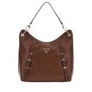 Borsa Donna Hobo a Spalla GUESS Linea Levia Colore Chocolate