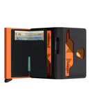 Porta Carte SECRID linea TPU-Black-Orange con RFID