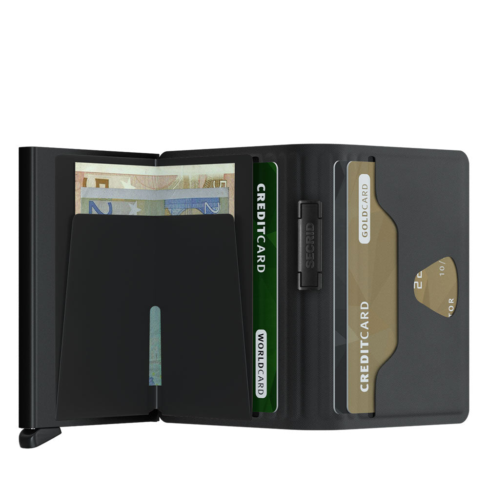 Porta Carte SECRID linea TPU colore Black con RFID