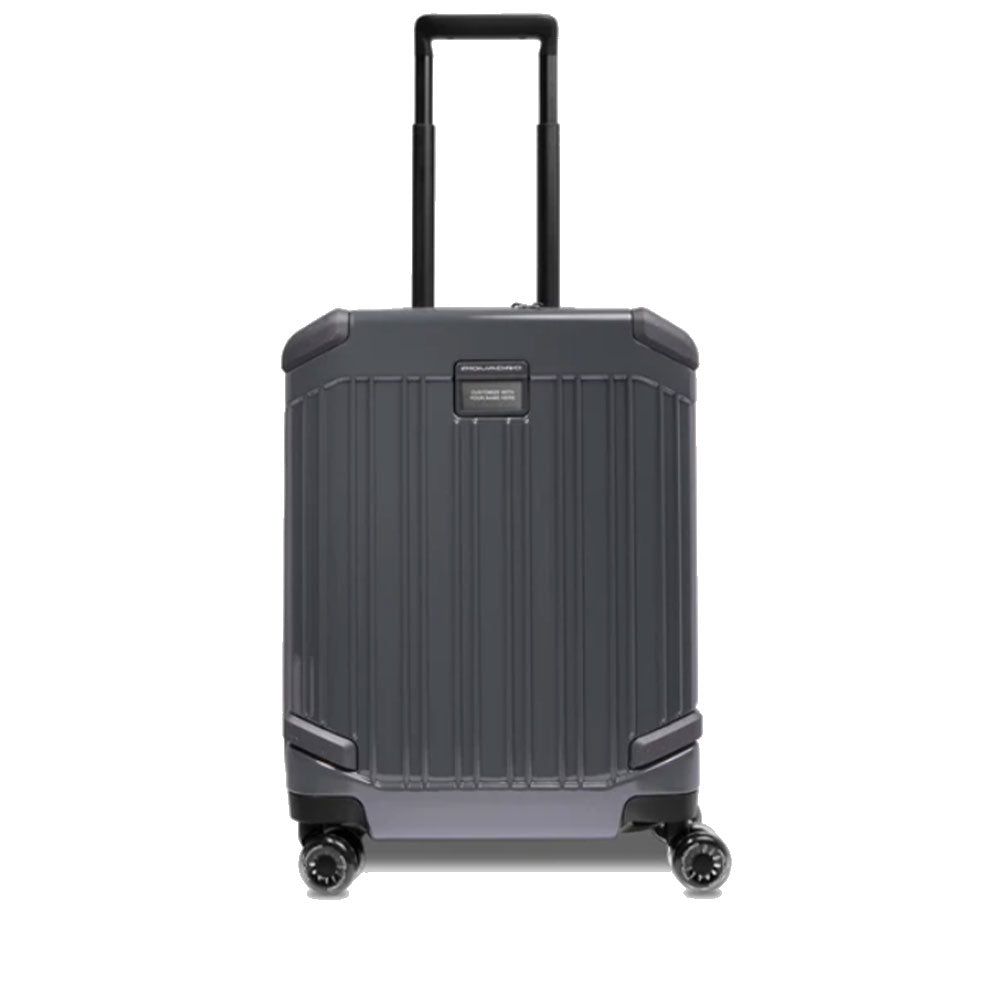 Trolley Cabina PIQUADRO Rigido con 4 Ruote Colore Grigio Linea Pop - BV4425POP