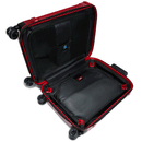 Trolley Cabina PIQUADRO Rigido con 4 Ruote Colore Rosso Edizione Limitata "Piquadro per Ducati"