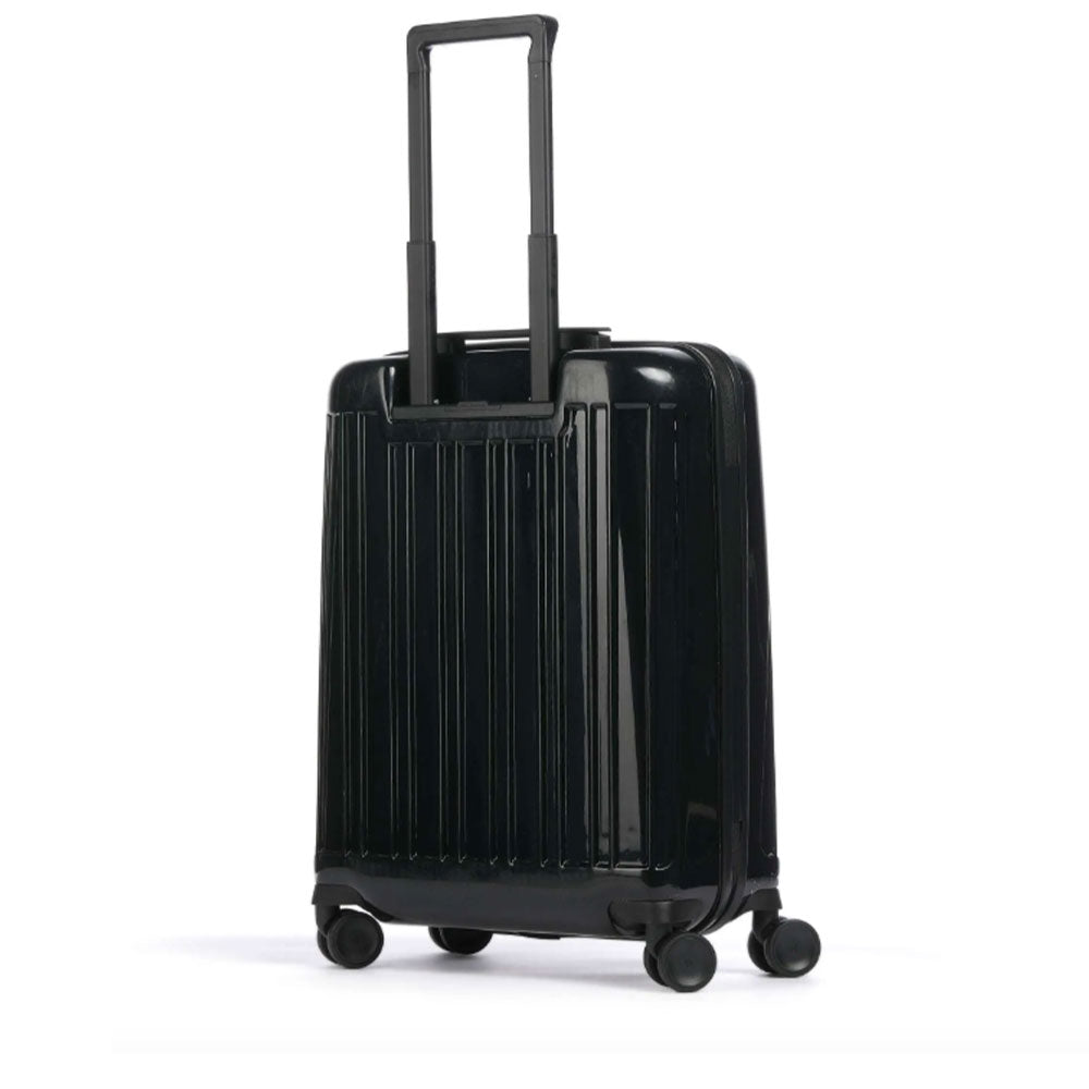 Trolley cabina PIQUADRO Rigido Ultra Slim con Ruote Colore Nero