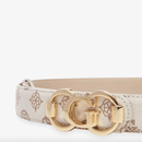 Cintura Donna Reversibile GUESS Colore Cream Logo Linea 4G