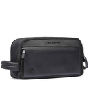 Beauty case PIQUADRO Uomo in Tessuto e Pelle Colore Nero - BY6021S136