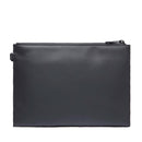 Black Coated Fabric Clutch Bag PIQUADRO Corner 2.0 - AC6368C2OW