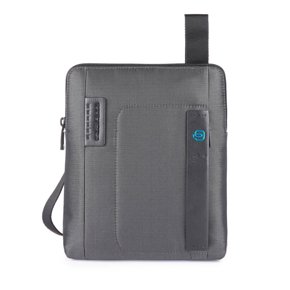 Piquadro - Tracolla porta Ipad Mini in pelle nero Piquadro - Tracolla porta Ipad Mini in pelle nero