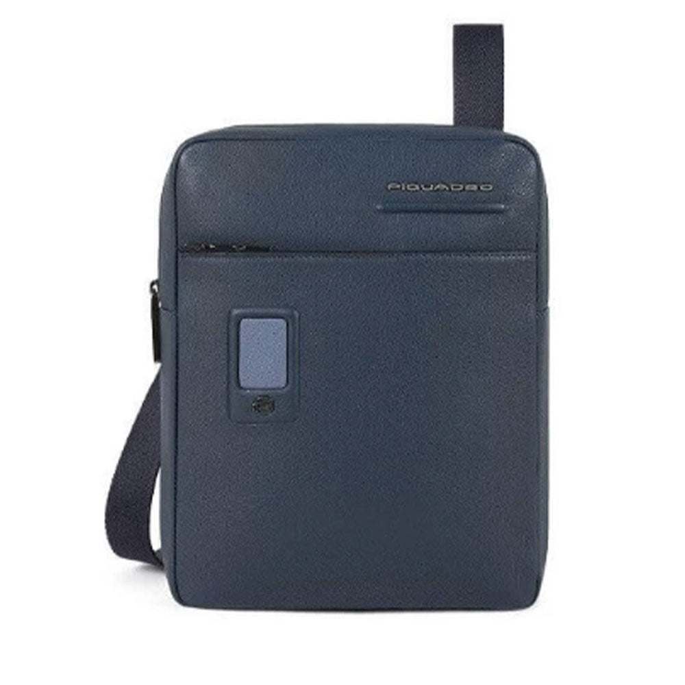 Borsello Uomo Piquadro in Pelle Blu Porta iPad Linea Akron - CA1816AO