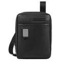 Borsello Uomo Piquadro in Pelle Nera Porta iPad Linea Akron - CA1816AO