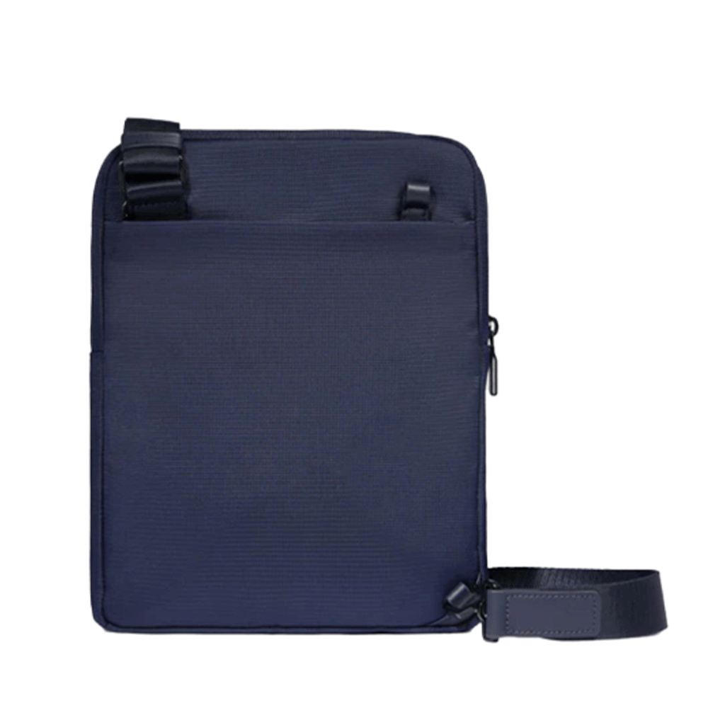 Borsello Uomo PIQUADRO Piccolo in Tessuto e Pelle Blu - CA3084S136