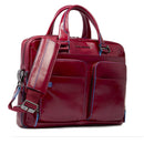 Cartella PIQUADRO in Pelle Rossa Linea Blue Square - CA2849B2