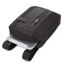 PIQUADRO Brief 2 line Herren iPad Mini Tasche aus schwarzem Stoff und Leder - CA3084BR2