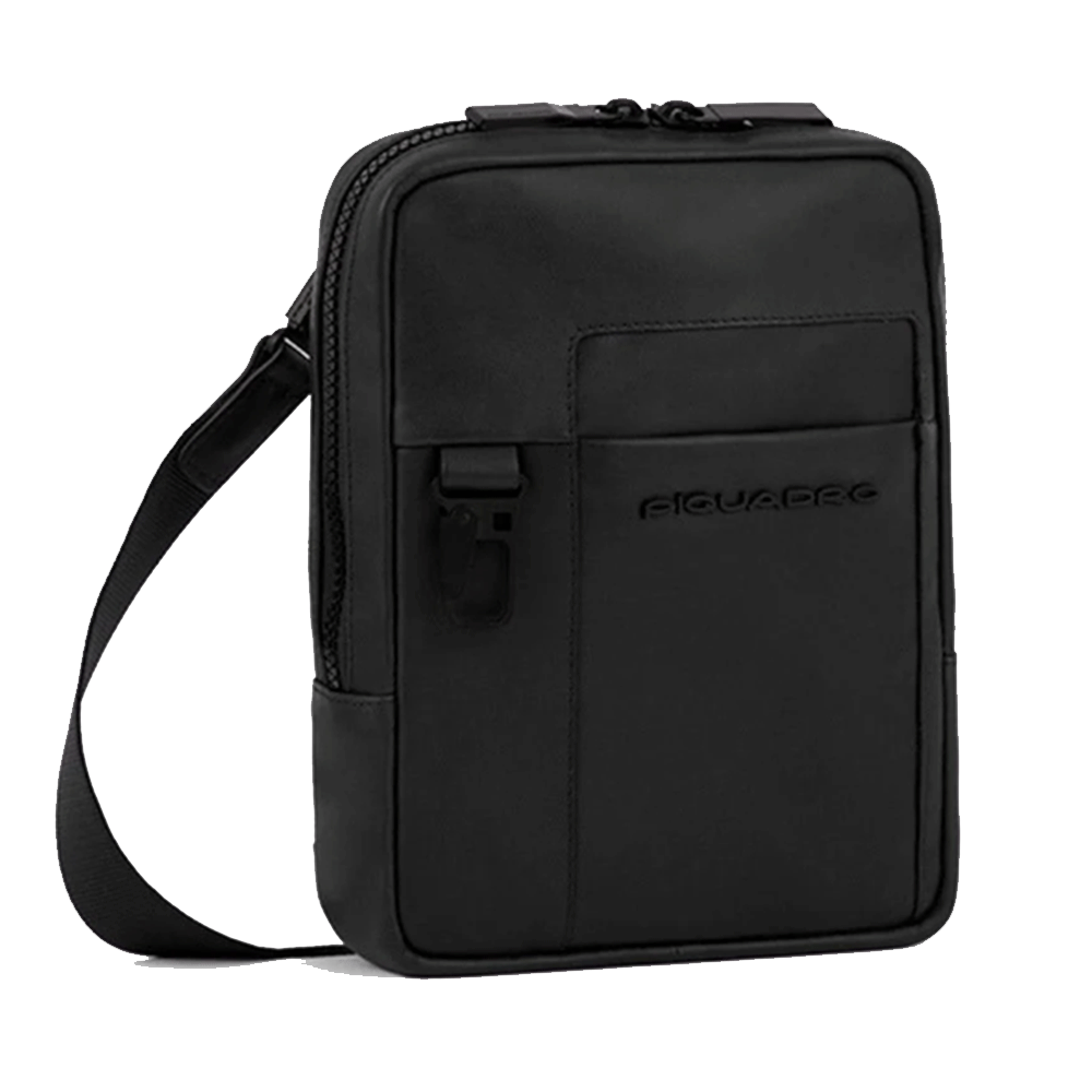 Borsello Uomo PIQUADRO in Pelle Colore Nero Linea Finn Misura Piccola - CA3084S123