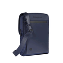 Borsello Uomo PIQUADRO Piccolo in Tessuto e Pelle Blu - CA3084S136