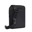 Borsello Uomo PIQUADRO Piccolo in Tessuto e Pelle Colore Nero - CA3084S136