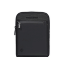 Borsello Uomo PIQUADRO Piccolo in Tessuto e Pelle Colore Nero - CA3084S136