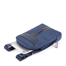 Borsello Uomo PIQUADRO in Tessuto e Pelle Colore Blu Linea Trakai- CA3084W109