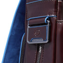 Cartella PIQUADRO Porta Pc 15,6" in Pelle Mogano Linea Blue Square - CA3111B2