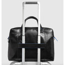 Cartella PIQUADRO Porta Pc 14" in Pelle Nera Linea Blue Square -  CA3335B2