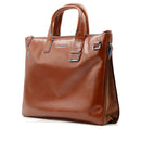 Cartella Sottile PIQUADRO con Porta Pc 15" Espandibile in Pelle Marrone Linea Blue Square - CA4021B2