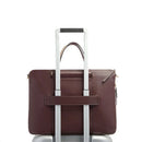 Women's Burgundy and Pink Leather Work Bag PIQUADRO Circle - CA4021W92