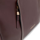 Women's Burgundy and Pink Leather Work Bag PIQUADRO Circle - CA4021W92