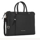 PIQUADRO Damen Arbeitstasche Circle Line aus schwarzem Leder - CA4021W92 