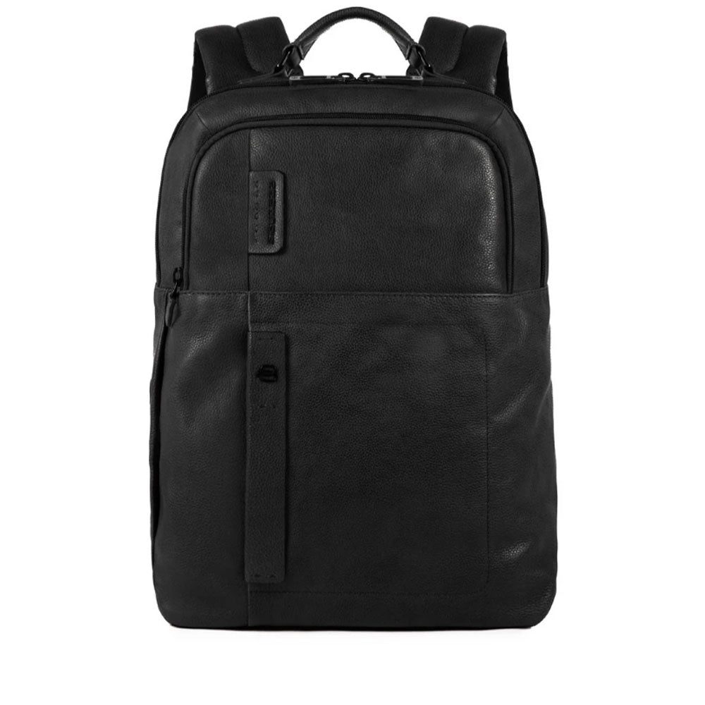 Zaino Porta Pc 15.6" e iPad PIQUADRO linea P15 in Pelle Nera - CA4174P15S